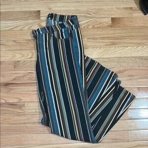 l.e.i. Vintage Flare Striped Multicolor Jeans